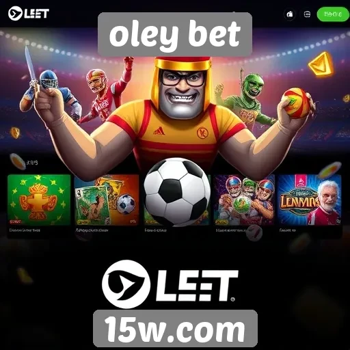 Variedade de jogos disponíveis no Oley Bet